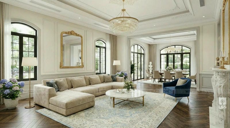 Báo giá thiết kế kiến trúc nội thất - Những yếu tố ảnh hưởng chi phí 13 Bao gia thiet ke kien truc noi that 13