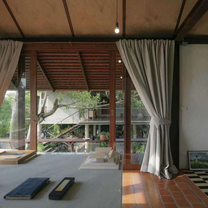 Thiet ke noi that nha vuon ket noi thien nhien 32
