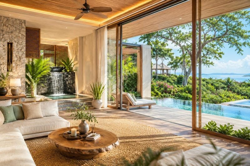 Thiet ke noi that villa nghi duong resort tai gia LSS 13