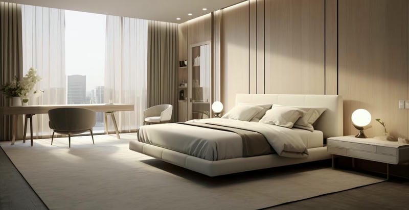 Thiết kế phòng ngủ master biệt thự - Riêng tư, thư giãn và đúng gu gia chủ 18 Thiet ke phong ngu master biet thu dung gu LSS 18