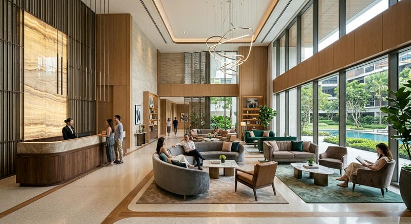 Thiet ke kien truc noi that clubhouse LSS 11