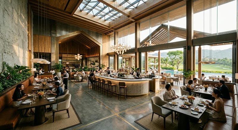 Thiet ke kien truc noi that clubhouse LSS 12