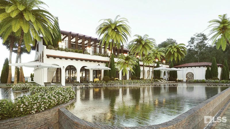 Thiet ke kien truc noi that clubhouse LSS 45