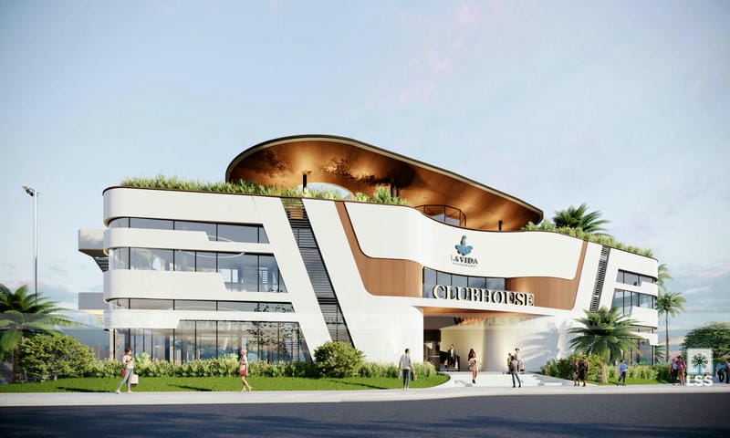 Thiet ke kien truc noi that clubhouse LSS 6