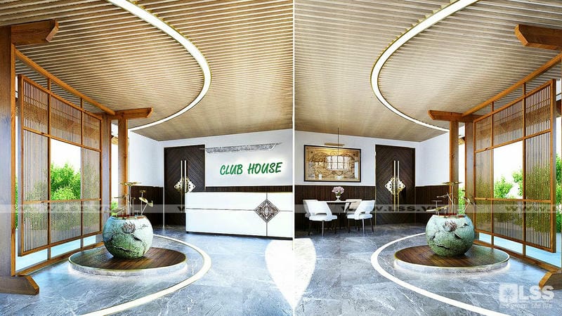 Thiet ke kien truc noi that clubhouse LSS 61